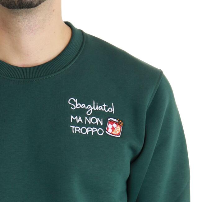 FELPA SBAGLIATO MA NON TROPPO SUPERCULTURE - Mad Fashion | img vers.650x/